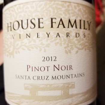 2012 Estate Pinot Noir